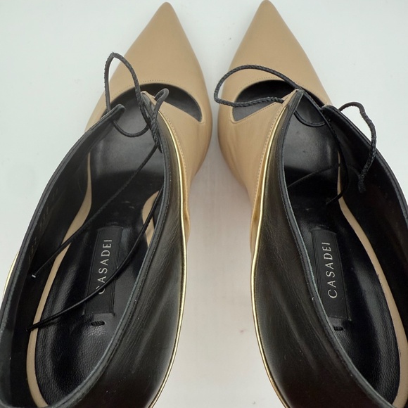 CASADEI BLADE HEELS NUDE BLADE SIZE 11 - Picture 8 of 10